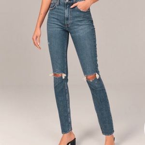 Abercrombie & Fitch High Rise Skinny Jeans- NWOT